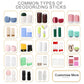 Custom Clear Sun Stick Packaging Plastic Deodorant Tube Oversize 50G 75G with Screw Cap for Lip Balm Chapstick Custom Logo