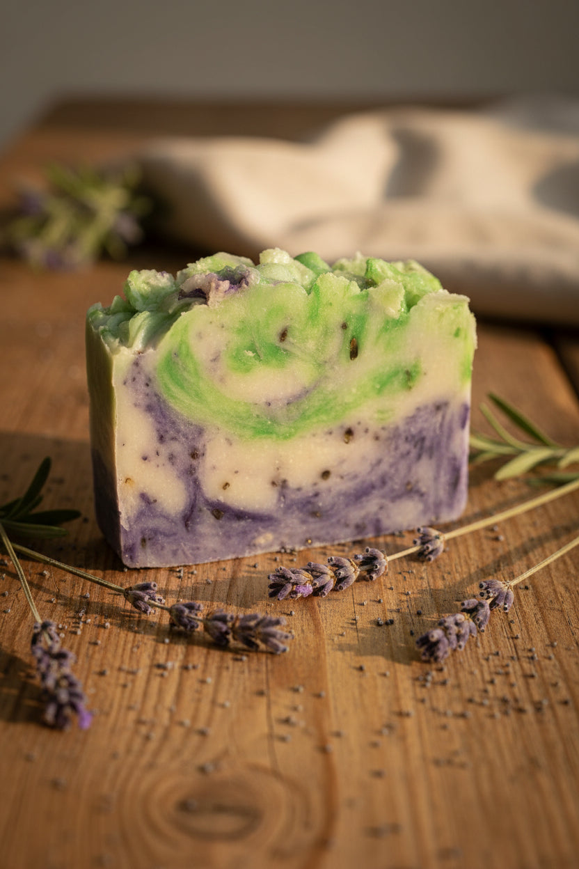 Lavender & Lemongrass Handmade Bar Soap