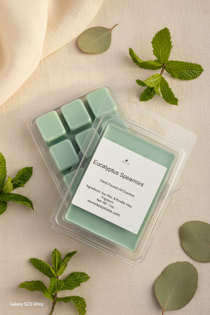 Handcrafted Eucalyptus Wax Melts for Relaxation