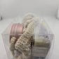 Soak, Scrub & Soothe Foot Spa Bundle – Foot Balm, Bath Salts, Soap Bar & FREE Exfoliating Sponge