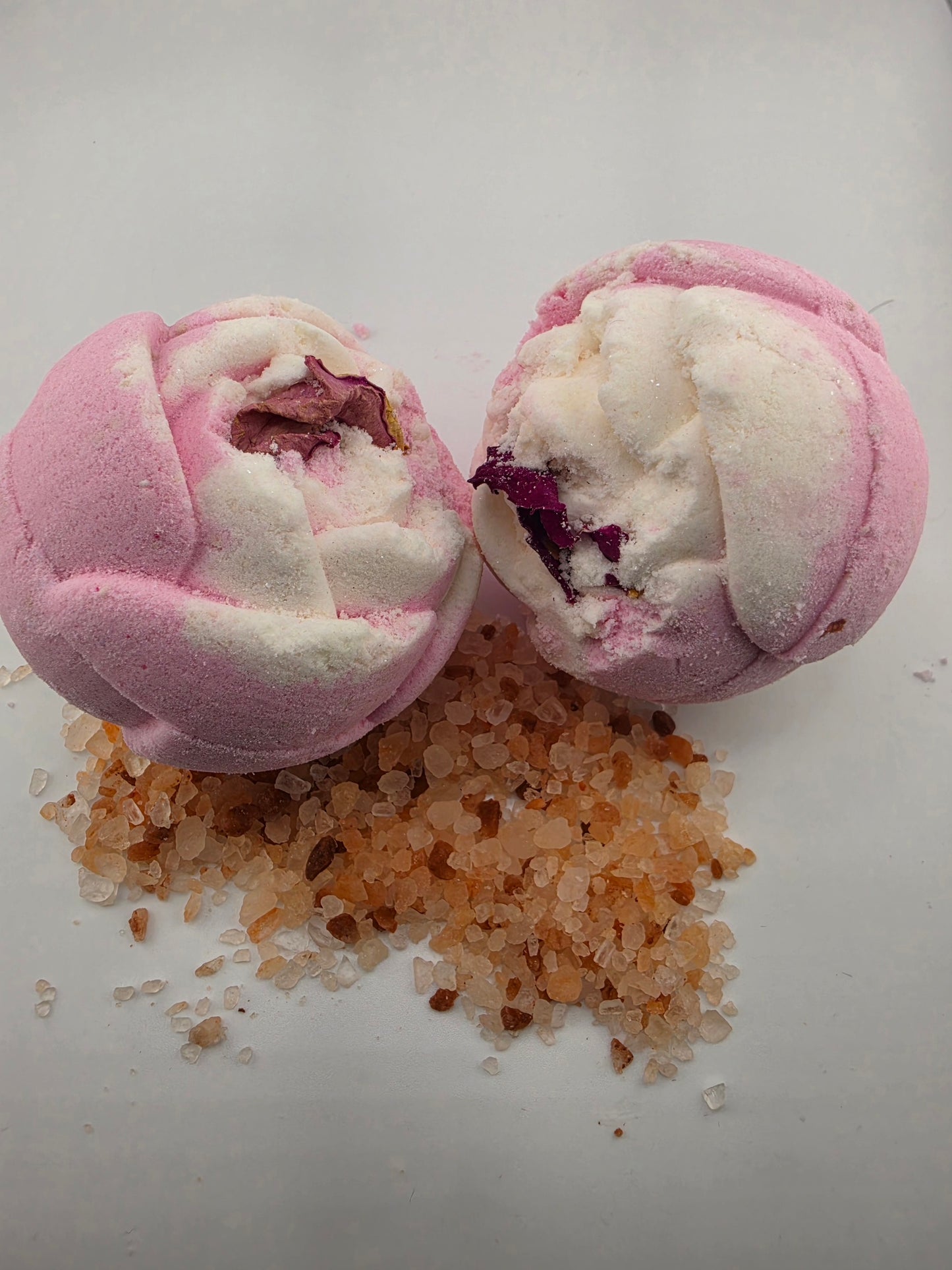 Rose Bath Bombs
