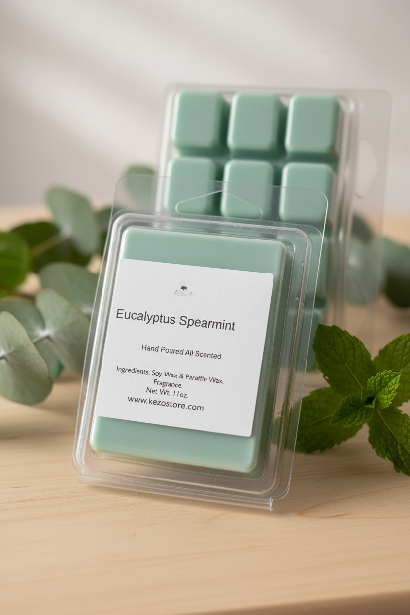 Handcrafted Eucalyptus Wax Melts for Relaxation