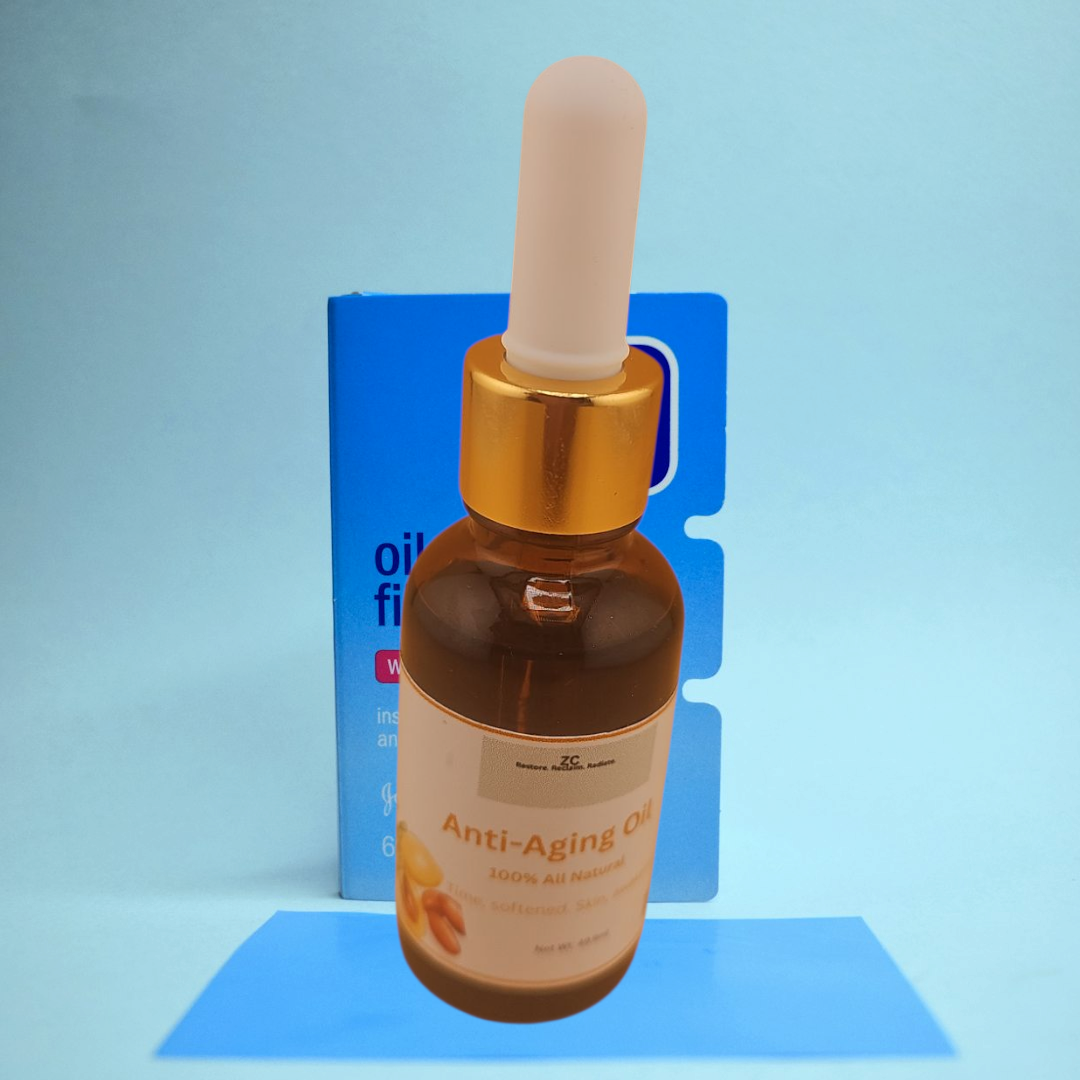 Anti-Aging Face Oil – Hydrating & Firming  Age-Defying Oil – Radiance & Renewal  Luxury Anti-Aging Oil for Mature Skin  Botanical Anti-Aging Oil – Smooth & Glow Restorative Face Oil – Anti-Wrinkle Formula