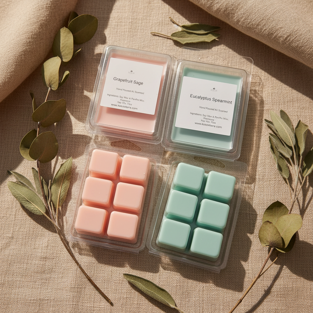 Handcrafted Eucalyptus Wax Melts for Relaxation