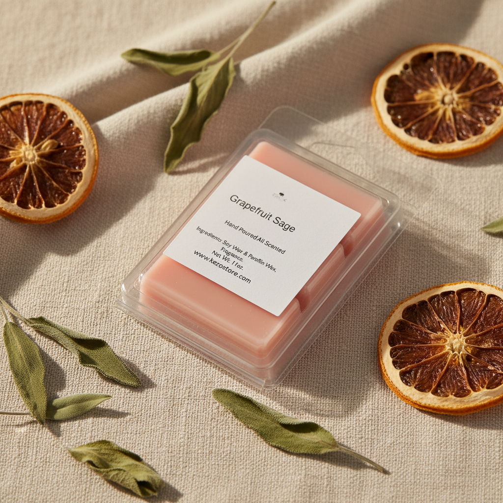 Grapefruit & Sage Soy Wax Melts