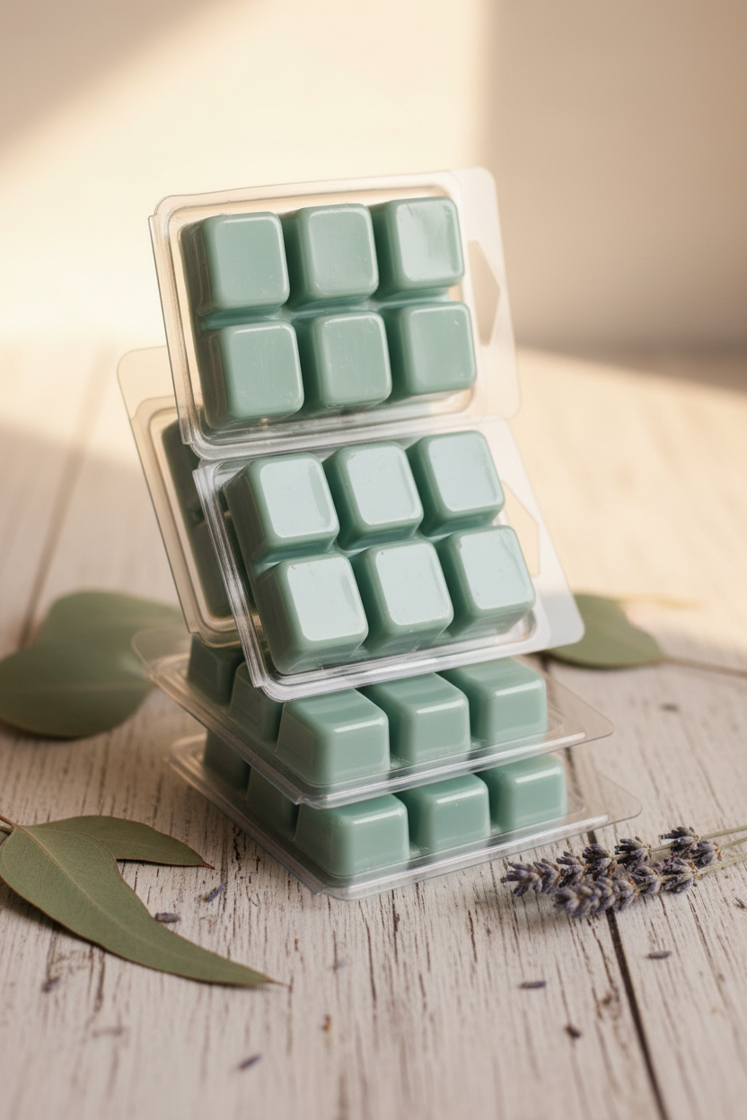 Handcrafted Eucalyptus Wax Melts for Relaxation