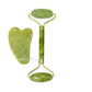 Natural Jade Roller & Gua Sha Set – Double-Ended Facial Massager