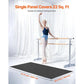 6.6ft x 3ft PVC Yoga & Pilates Fitness Mat Set