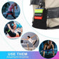 Yoga Ring Resistance Band Set – Rubber Fitness Equipment for Pilates & Strength Training