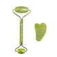 Natural Jade Roller & Gua Sha Set – Face Lifting & Anti-Wrinkle Massager
