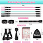 Resistance Band Set – Exercise Bands with Handles, Door Anchor & Ankle Strap