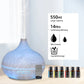 550ml Ultrasonic Aromatherapy Diffuser – Relaxation & Modern Home Style