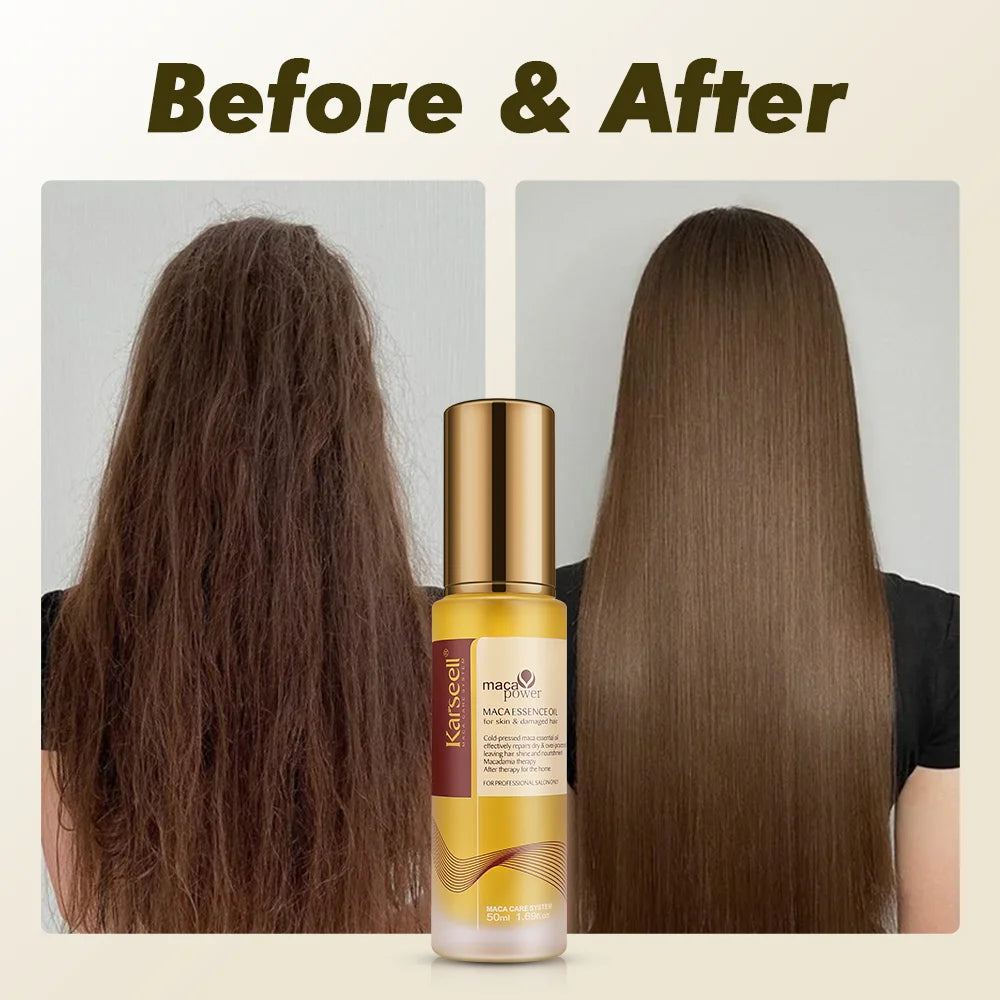 Karseell Moroccan Argan Oil Hair Serum – Weightless Repair & Shine